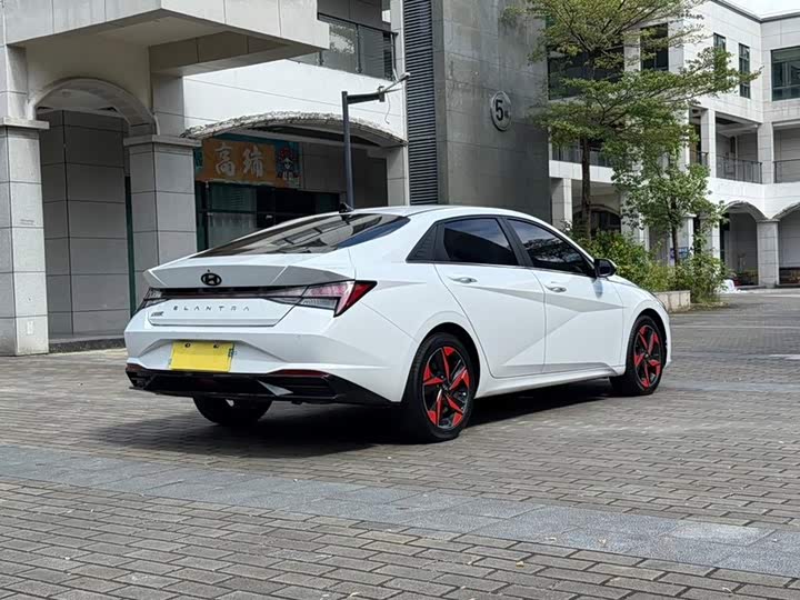 Hyundai Elantra N line, 2021 — фото 8 из 9