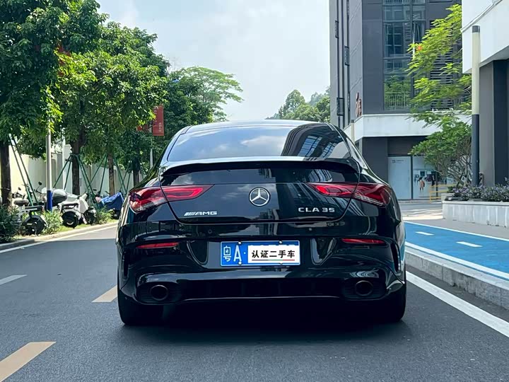 Mercedes-Benz CLA-Class AMG, 2022 — фото 4 из 9