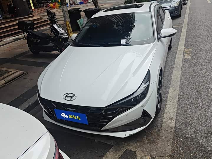 Hyundai Elantra N line, 2022 — фото 2 из 9